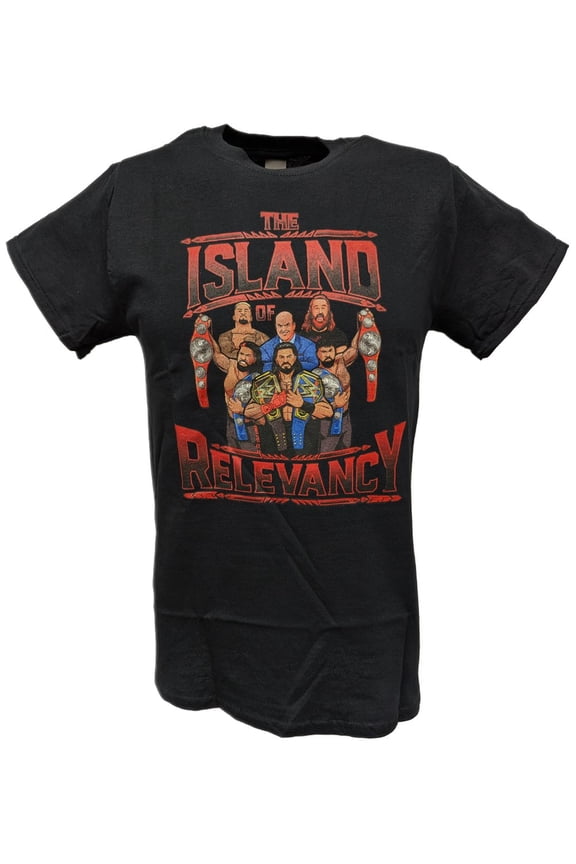 Bloodline Roman Reigns Paul Heyman Island of Relevancy T-shirt
