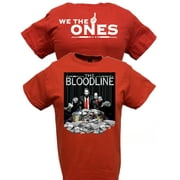 Bloodline Roman Reigns Usos Red T-shirt