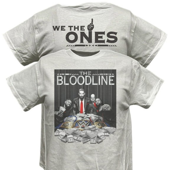 Bloodline Roman Reigns We The Ones Usos White T-shirt