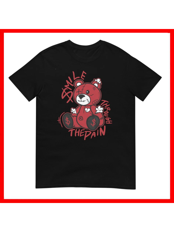 Bloodline Varsity Red Black Graphic Matching Apparel Unisex T-Shirt Size S-5XL