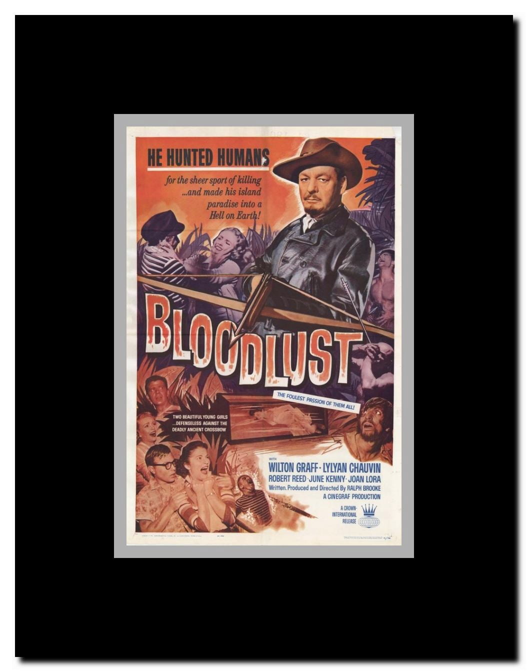 Bloodlust Framed Movie Poster
