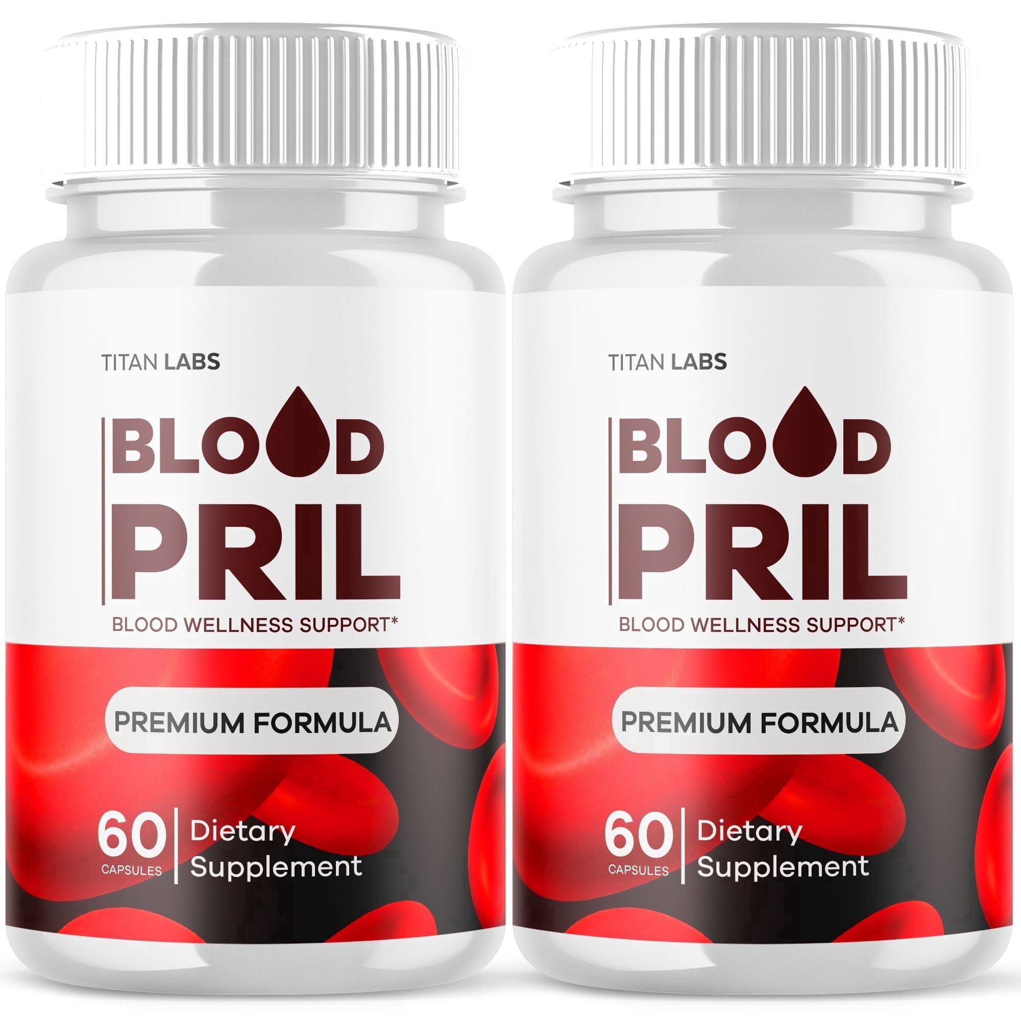 Bloodpril Advanced Formula Blood Support for Health and Wellness Blood Pril 120 Capsules