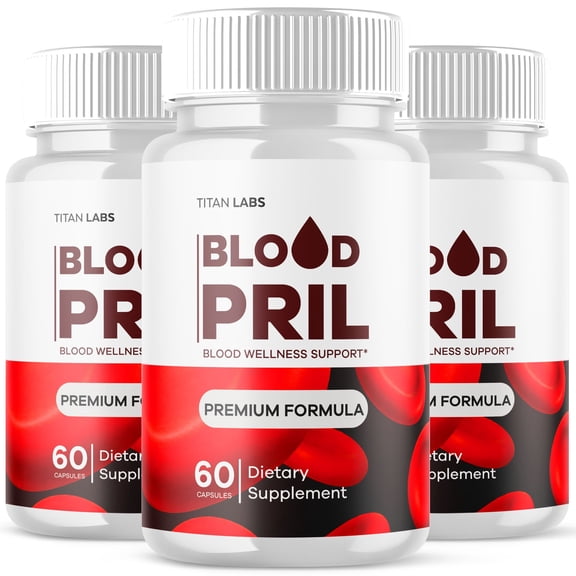 Bloodpril Advanced Formula Blood Support for Health and Wellness Blood Pril 180 Capsules