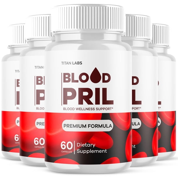 Bloodpril Advanced Formula Blood Support for Health and Wellness Blood Pril 300 Capsules