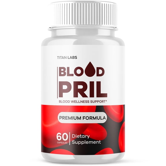 Bloodpril Advanced Formula Blood Support for Health and Wellness Blood Pril 60 Capsules