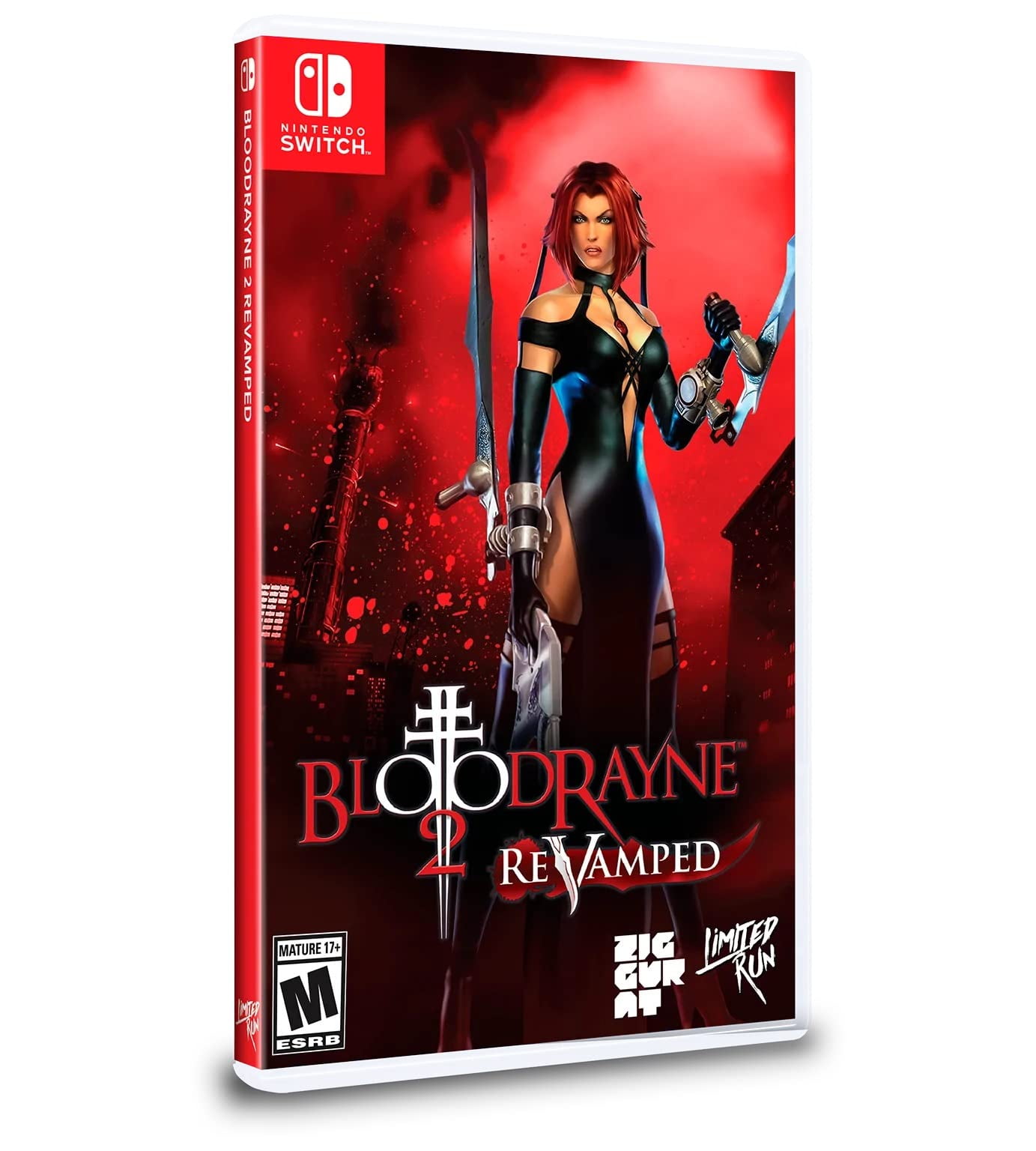 Bloodrayne 2 Revamped (Limited Run Games) (Nintendo Switch) - Walmart.com, image size:1383x1536