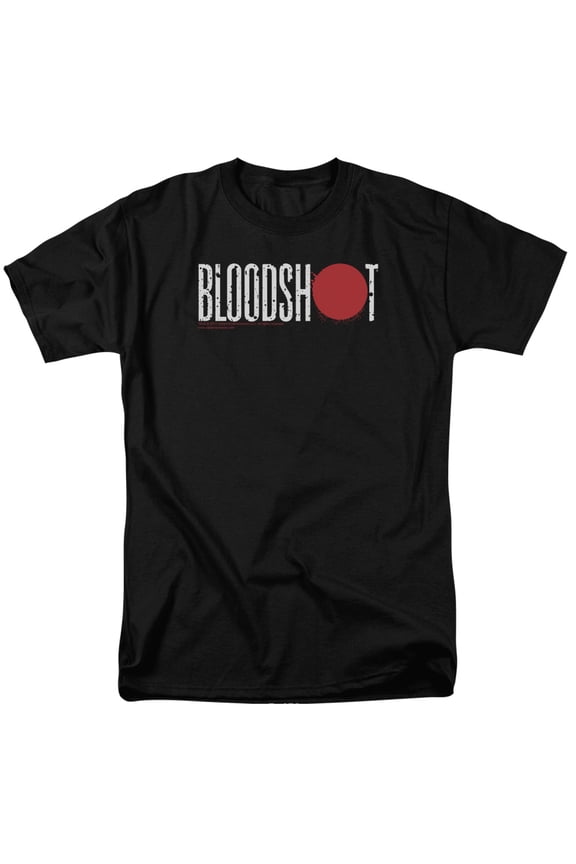 Bloodshot Logo S/S Adult 18/1 T-Shirt Black