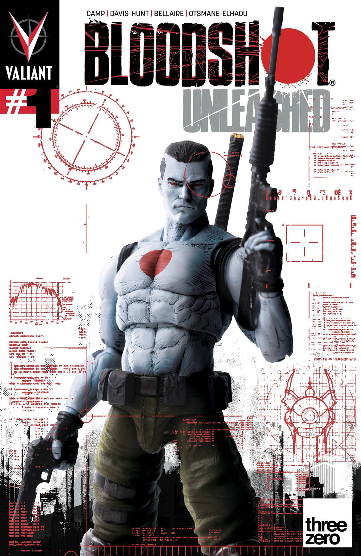アメコミ BLOODSHOT Unleashed FigZero S Valiant Bloodshot Unleashed #1 Cvr D Action Figure (mr) Valiant
