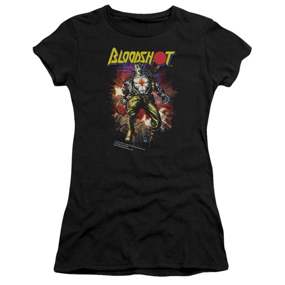 Bloodshot Vintage Bloodshot S/S Junior Women's T-Shirt Sheer Black