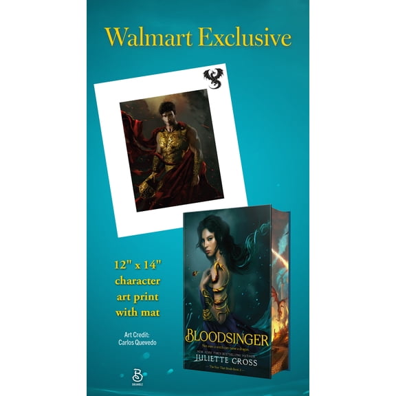 Bloodsinger and Framed Art - Walmart Exclusive (Hardcover)