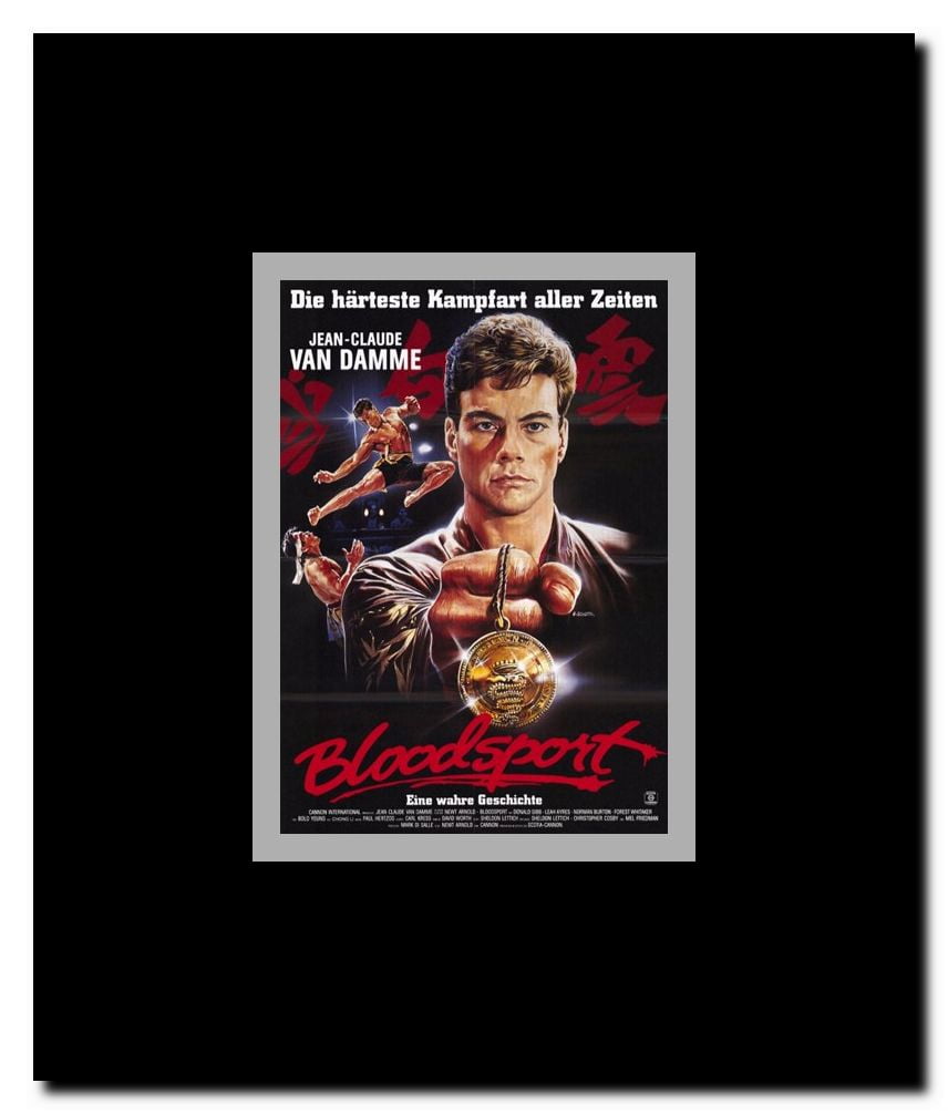 Bloodsport Framed Movie Poster