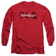 thumbnail image 1 of Bloodsport Kanji Long Sleeve Adult 18/1 T-Shirt Red, 1 of 1
