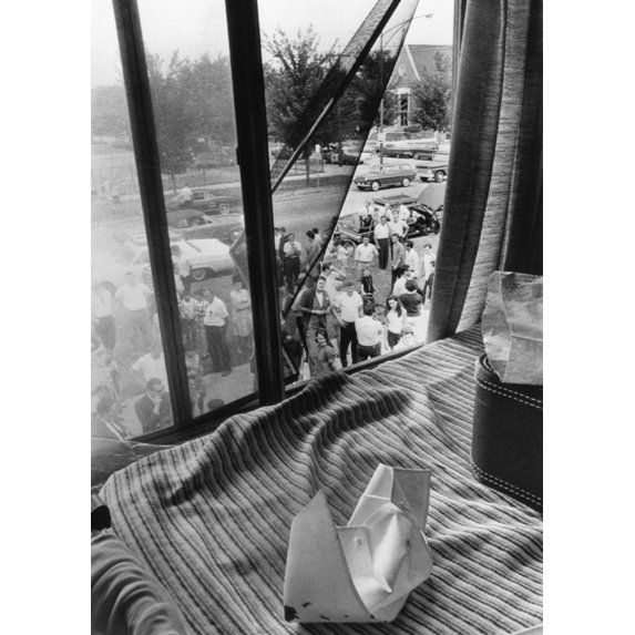 Bloodstained Nurses Cap On A Bed Where Eight Student Nurses Were Slain By Richard Speck. Chicago History (24 x 36)