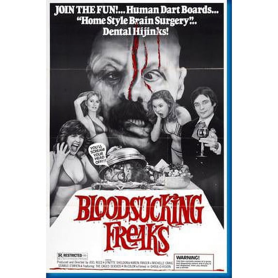 Bloodsucking Freaks Movie Poster Reprint 27inx40in for any room 27x40 Square Adults Z Posters