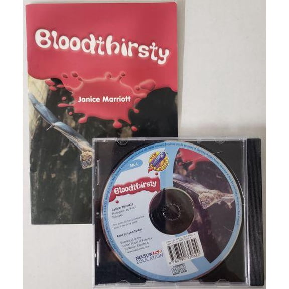 Bloodthirsty - Audio Story CD w/ Companion Book