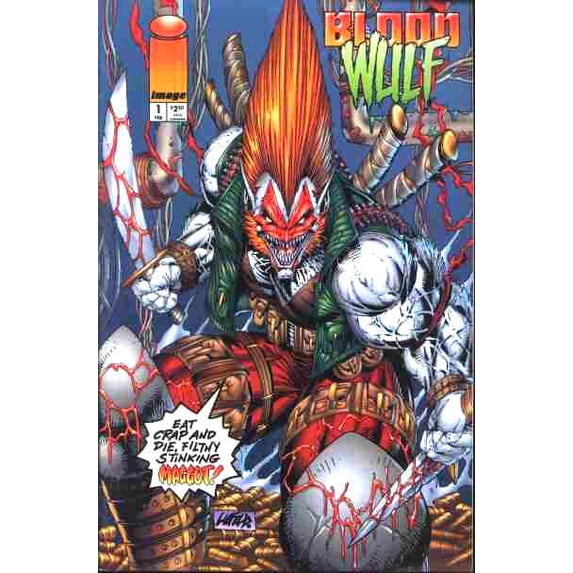 Bloodwulf #1B VF ; Image Comic Book