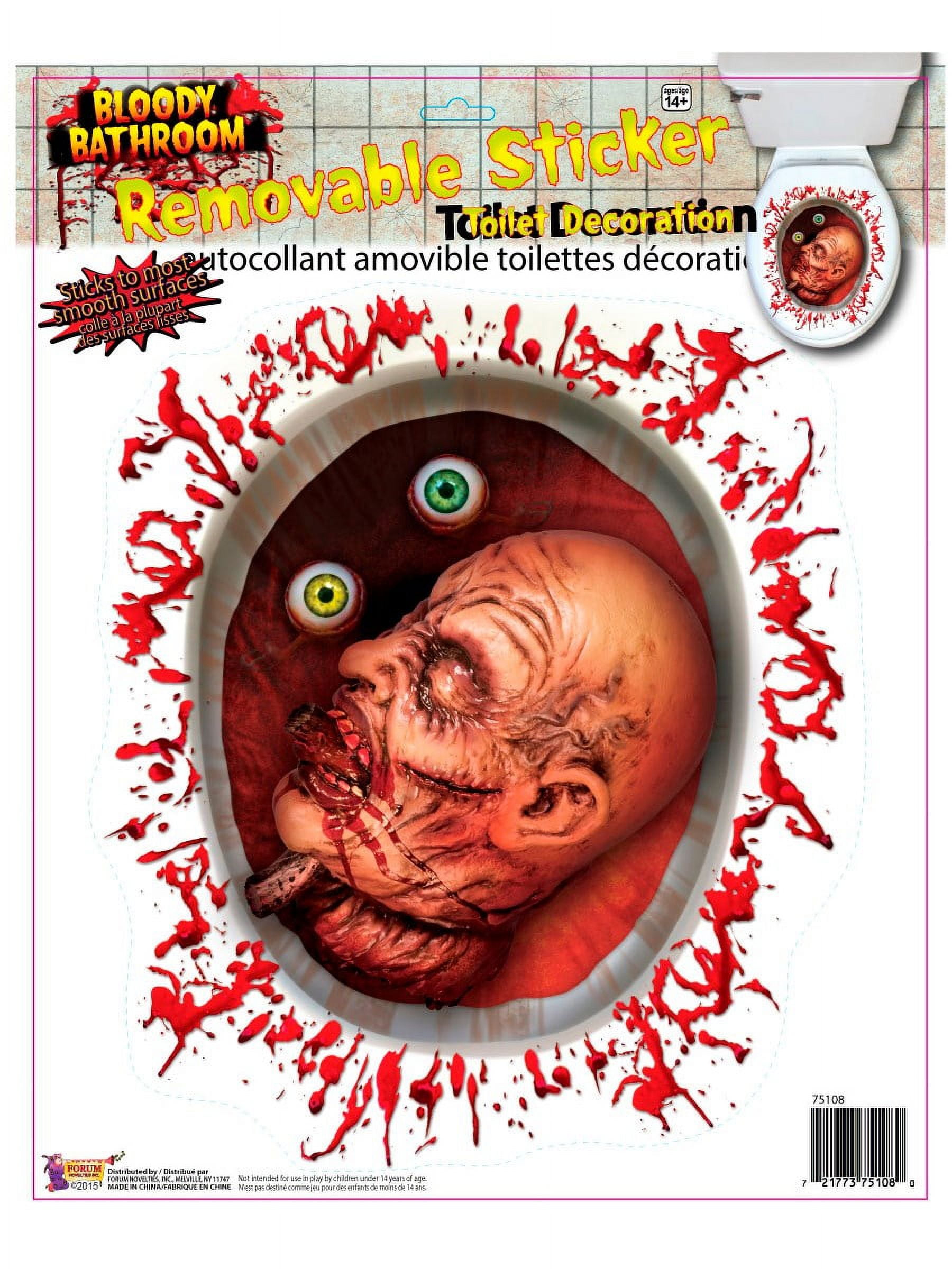 Bloody Bathroom Toilet Seat