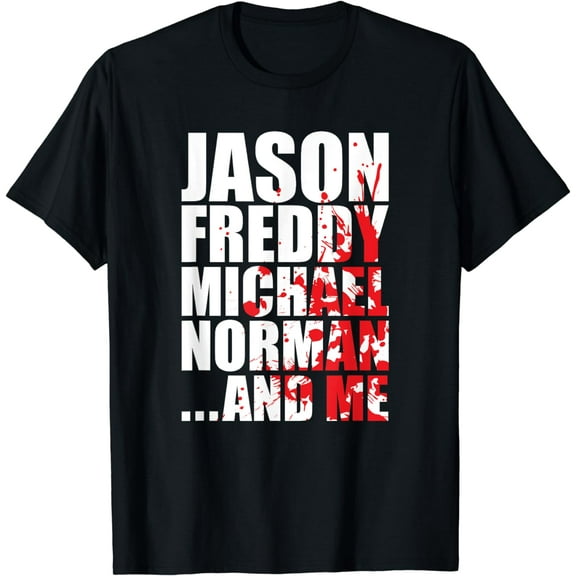 Bloody Halloween Famous Serial Slasher Killer T Shirt T-Shirt