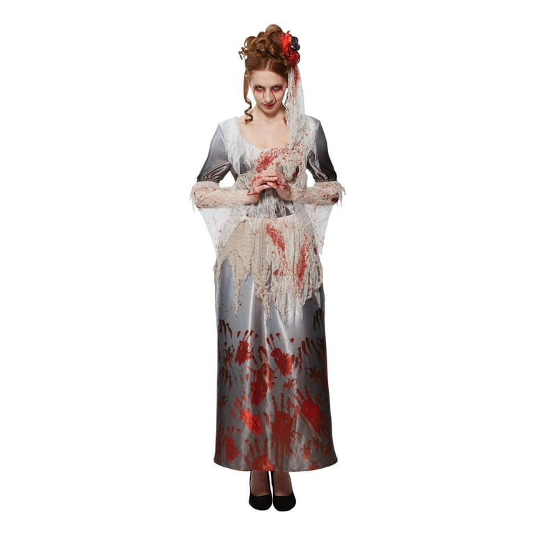 Bloody Hands Dress Halloween Bride Costume Bloody Hands Dress Halloween Bride Costume
