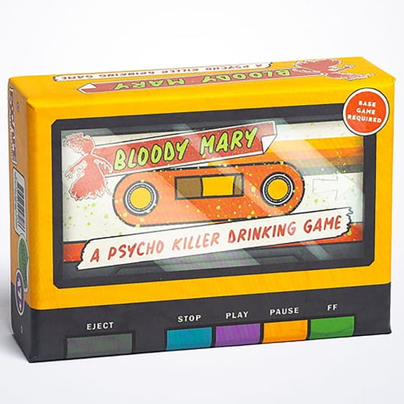 Psycho Killer  Bloody Mary  Horror Card Game, Drinking Game, Ages 21+, 27 Players, Fast-Paced Party Game