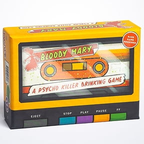 Psycho Killer Bloody Mary Horror Card Game, Drinking Game, Ages 21+, 27 Players, Fast-Paced Party Game