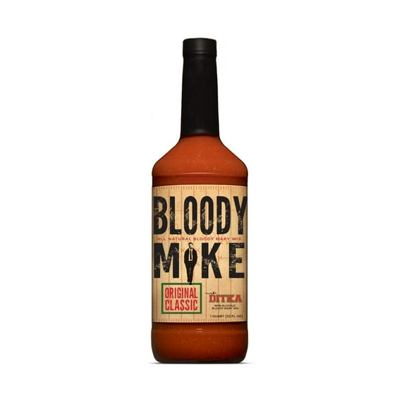 Bloody Mike Original Classic Bloody Mary Mix, Gluten Free, Mike Ditka Approved