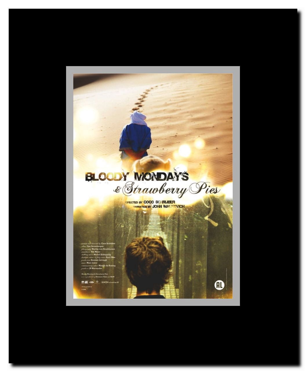 Bloody Mondays & Strawberry Pies Framed Movie Poster