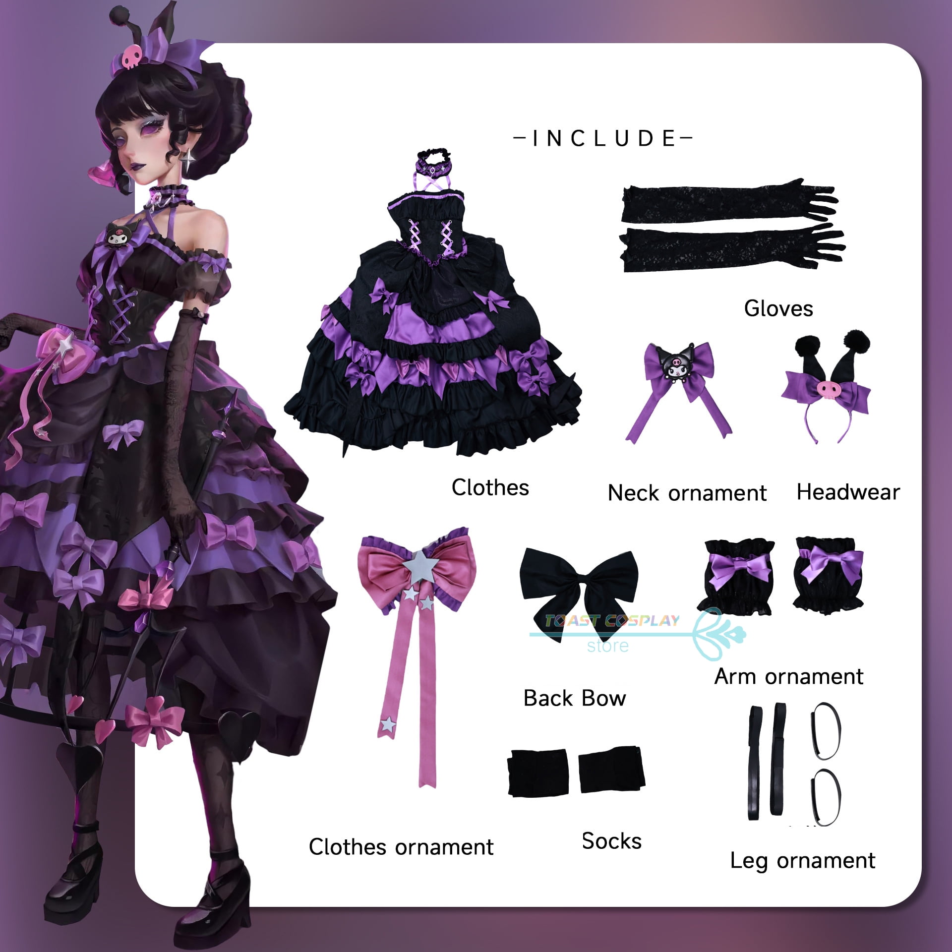 Bloody Queen Mary Cosplay Game Identity Bloody Queen Cosplay Costume