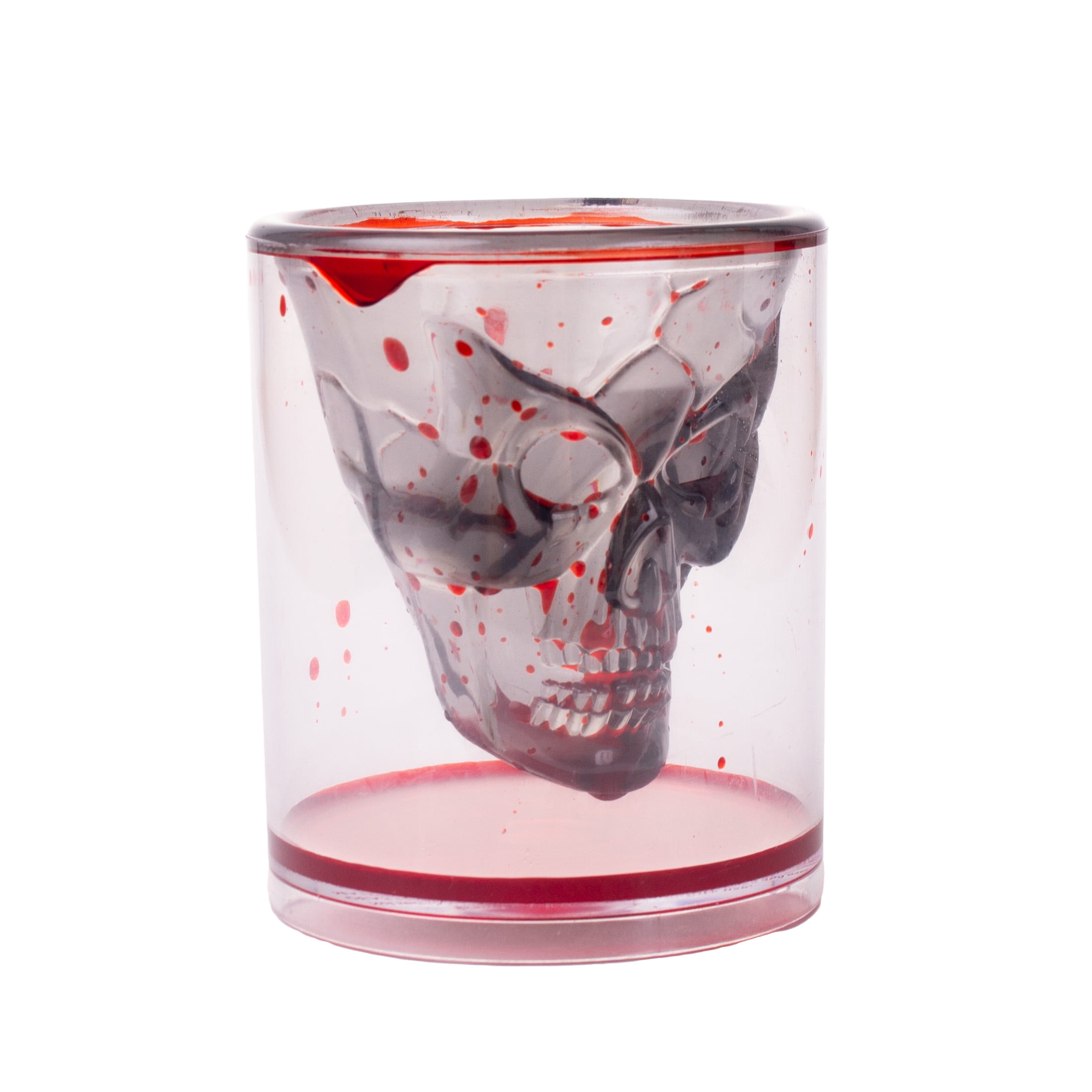 2oz Lineman with skull and cross tools Shot Glass 2oz Lineman with skull and cross tools Shot Glass