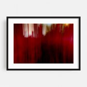 Bloody Sunday - Photography Abstract Modern Art Surrealism Moody Geometric Minimalist Psychedelic Black Framed Wall Art Print 24 x 36 inches