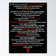 thumbnail image 1 of Bloody Well Pay Attention. Sort Yourself Out. Jordan Peterson Montage Poster- Unframed Poster | Wall Art | Perfect For Home Decor & Gifts, 12x18, 1 of 2