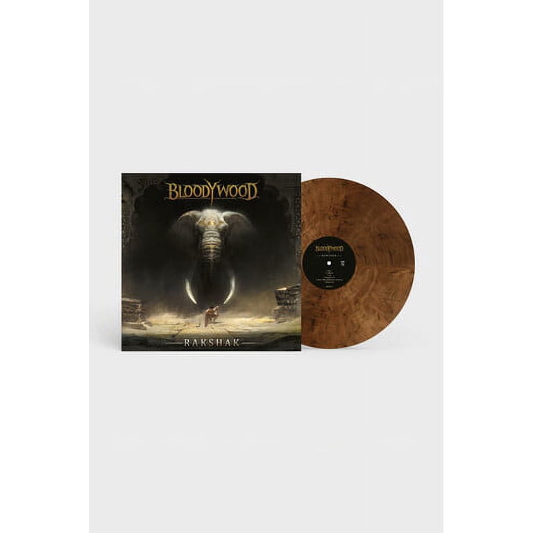 Bloodywood - Rakshak - Clear Red & Black Marble Colored Vinyl