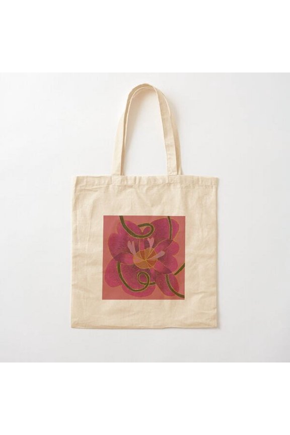 Bloom 2 Canvas Tote Bags, Reusable Shopping Bag
