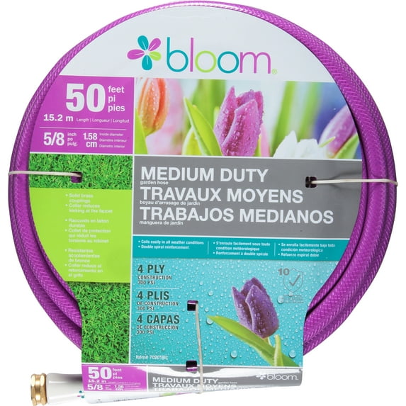 Bloom Medium Duty Garden Hose