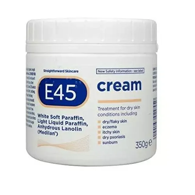 Bloom Beauty E45 Dermatological Cream Treatment for Dry Skin Conditions