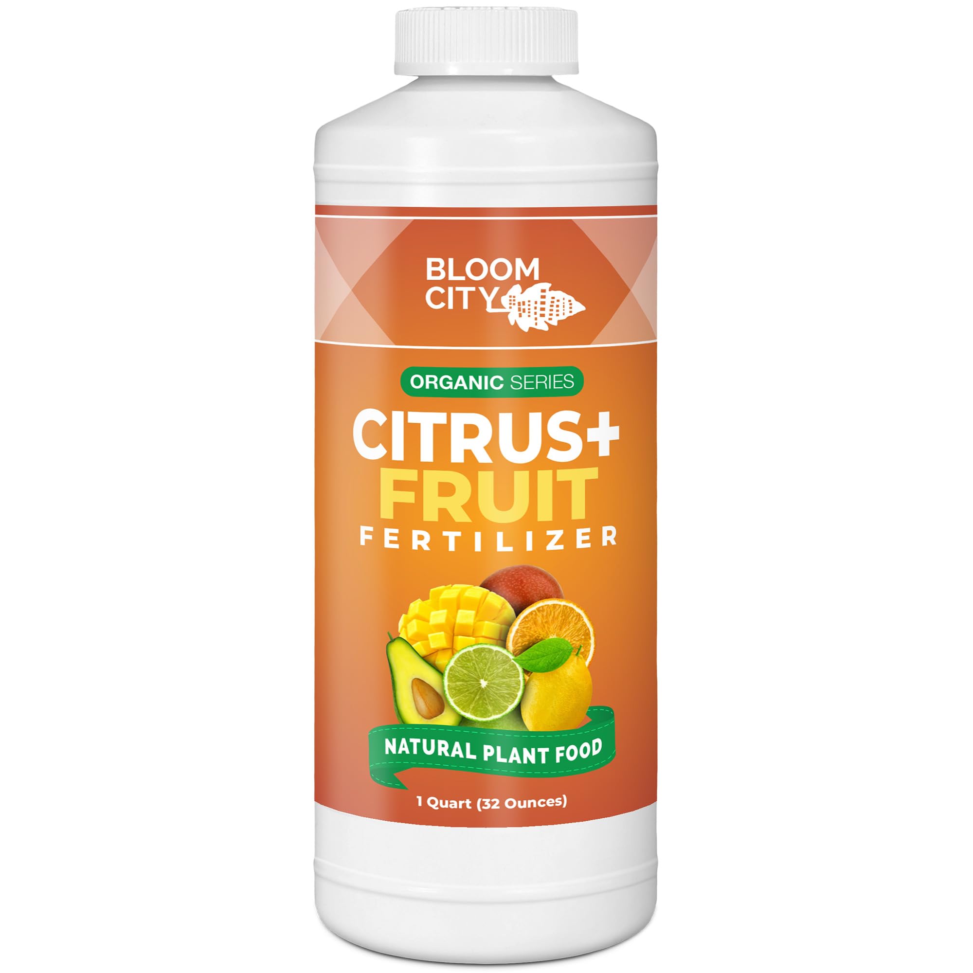 Bloom City's Organic Citrus & Fruit Fertilizer for Fruit Trees Citrus
