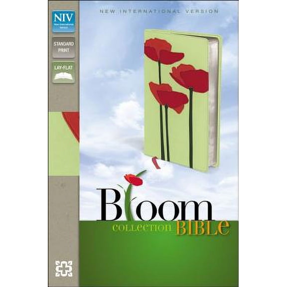 Bloom Collection Bible-NIV-Red Poppies