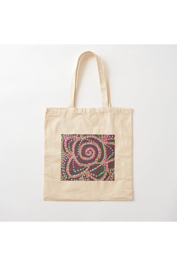 Bloom Design 10 Canvas Tote Bags, Reusable Shopping Bag