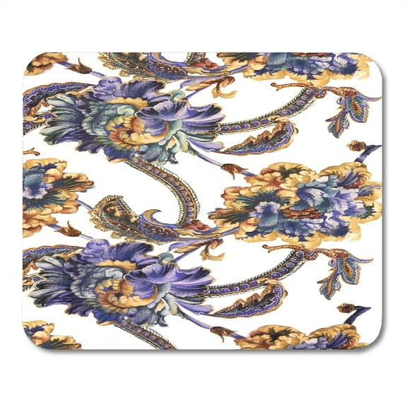 Bloom Flower Hand Drawing Abstract Watercolor Cool Botanical Floral Brush Mousepad Mouse Pad Mouse Mat 9x10 inch
