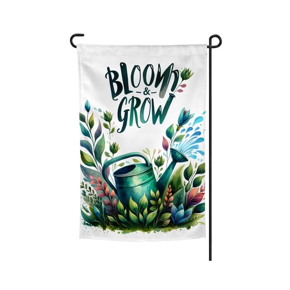 Bloom & Grow Garden Flag