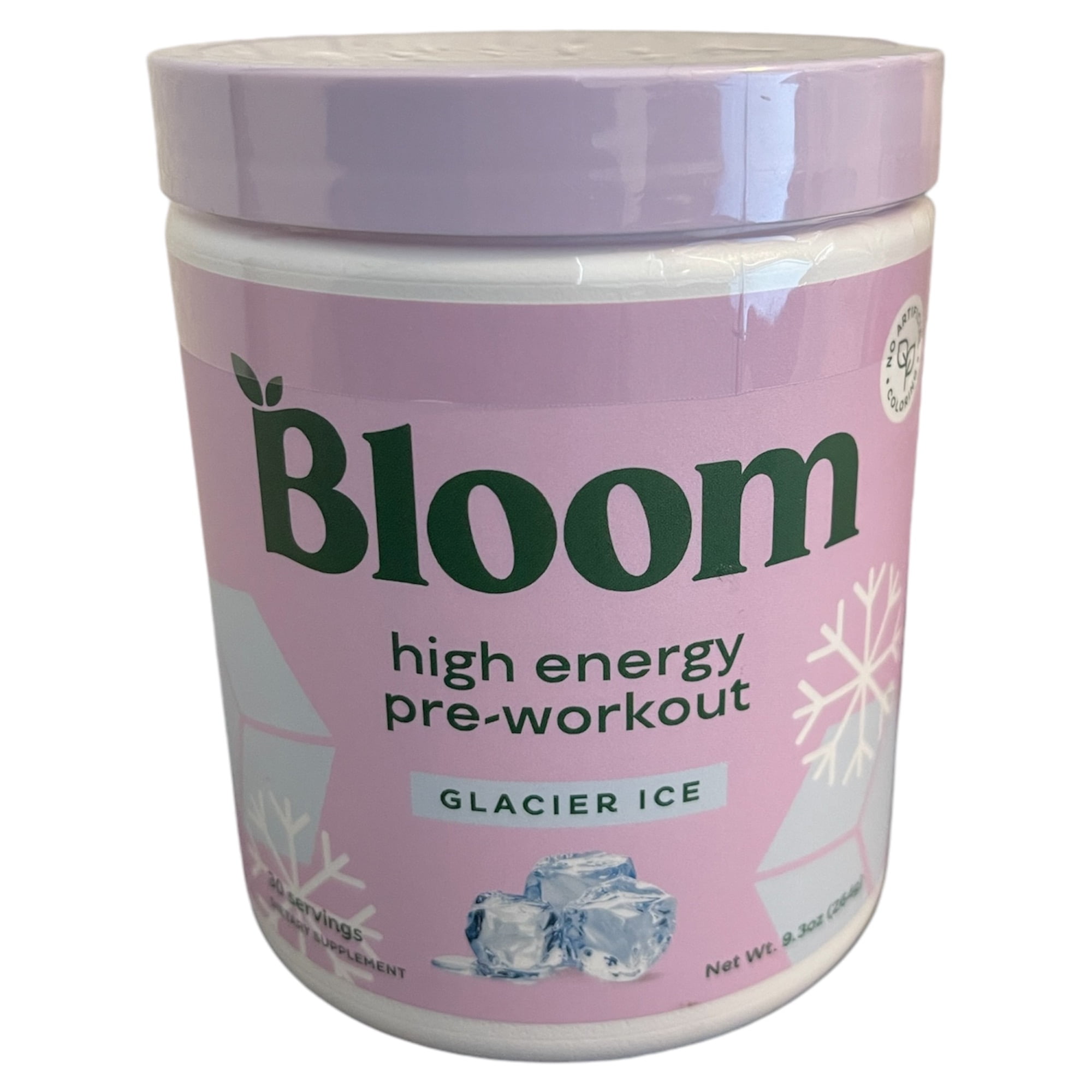 Bloom High Energy PreWorkout Glacier Ice