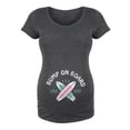 thumbnail image 1 of Bloom Maternity - Bump On Board Surf - Maternity Scoop Neck T-Shirt, 1 of 5