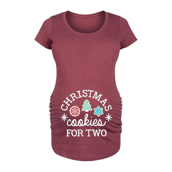 Bloom Maternity - Christmas Trendy Maternity Short Sleeve T-Shirts