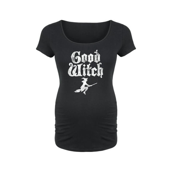 Bloom Maternity - Good Witch - Maternity Scoop Neck T-Shirt