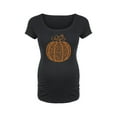 thumbnail image 1 of Bloom Maternity - Henna Pumpkin - Maternity Scoop Neck T-Shirt, 1 of 5