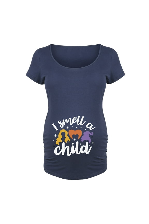 - I Smell A Child - Maternity Scoop Neck T-Shirt