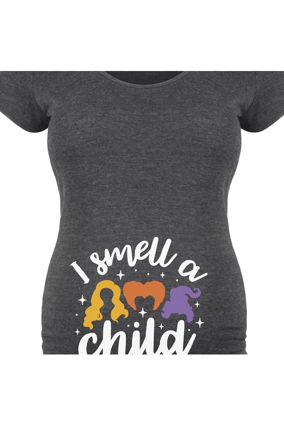 - I Smell A Child - Maternity Scoop Neck T-Shirt