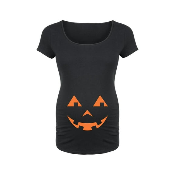 Bloom Maternity - Jackolantern - Maternity Scoop Neck T-Shirt