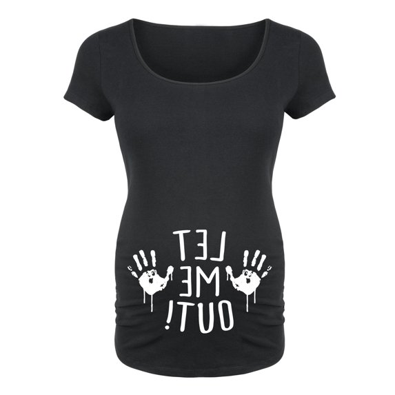 Bloom Maternity - Let Me Out - Maternity Scoop Neck T-Shirt