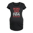 thumbnail image 1 of Bloom Maternity - Mama Hen Chick On The Way - Maternity Scoop Neck T-Shirt, 1 of 5